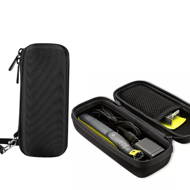For Philips OneBlade Shaver EVA Storage Bag Shockproof Travel Case(Black) - free shipping - PMC TechLife - Order now!