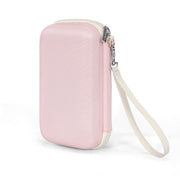 Cwatcun D204 Small Convenient Microslice Storage Bag Compact Digital Camera Water-resistant Hard Case(Pink)