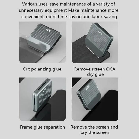 MaAnt MY-116 Magnetic Double-sided Blade Fixed Fixture Cell Phone Repair Removal Screen Shoveling Degumming Knife(Without Blade)