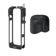 aMagisn Metal Cage for Insta360 X5 Wind Noise Reduction, Shockproof Mount with Dual Cold Shoe(Black) - free shipping - PMC TechLife - Order now!
