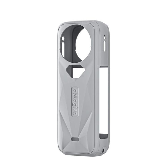 aMagisn Body Case For Insta360 X5 Action Camera Protective Accessories Gray