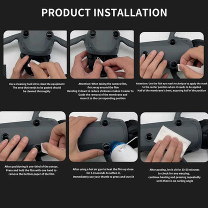 CQT Nano Coating Protective Film for DJI Mavic 4 Pro Lens & Sensor Screen Protector with Hot Air Blower Kit - free shipping - PMC Jewellery - Order now!