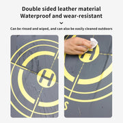CQT 55cm Universal Reflective Drone Landing Pad Dual-Sided Water-resistant Foldable Mat with Ground Pegs(Two-Tone)