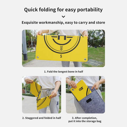 CQT 55cm Universal Reflective Drone Landing Pad Dual-Sided Waterproof Foldable Mat with Ground Pegs(Two-Tone) - free shipping - PMC Jewellery - Order now!
