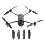 For DJI Mavic 4 Pro Drone RCSTQ Low-Noise Quick-Release Propellers Replacement Blades(Black Orange)