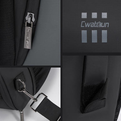 Cwatcun D1 Large Lightweight Portable Leather Film Material Camera Crossbody Bag - free shipping - PMC Jewellery - Order now!