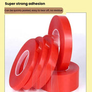 5rolls 0.2mm Thick Acrylic Polyester PET Double Sided Adhesive Tape, 10m/roll, Width: 4mm