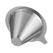 304 Stainless Steel Coffee Filter Reusable Mesh for Pour Over/Drip Coffee Maker, Spec:  2-4 Cups