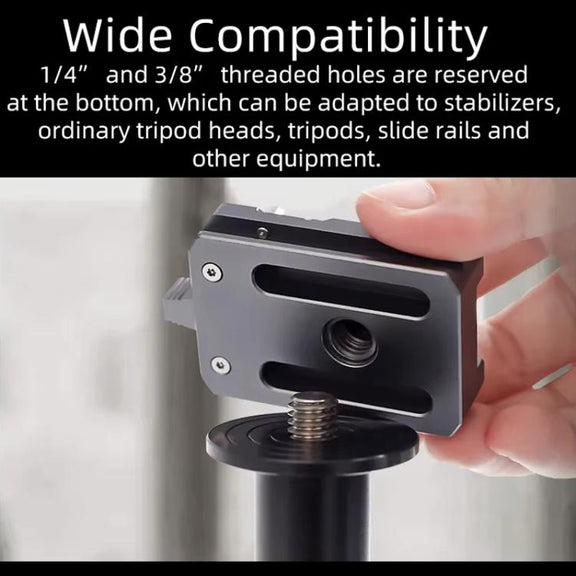XILETU XQ-1 Arca Quick Release Adapter Gimbal Stabilizer Tripod Sports Quick Release Plate Stand
