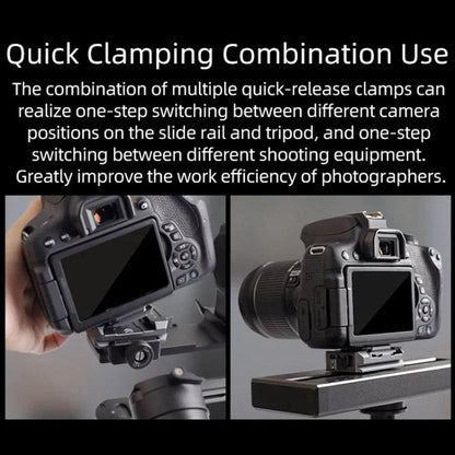 XILETU XQ-1 Arca Quick Release Adapter Gimbal Stabilizer Tripod Sports Quick Release Plate Stand - free shipping - PMC Jewellery - Order now!