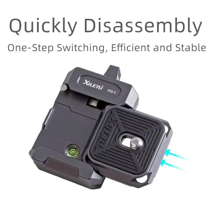 XILETU XQ-1 Arca Quick Release Adapter Gimbal Stabilizer Tripod Sports Quick Release Plate Stand