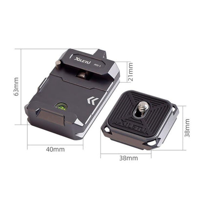 XILETU XQ-1A Arca Quick Release Adapter Gimbal Stabilizer Tripod Sports Quick Release Plate Stand - free shipping - PMC Jewellery - Order now!