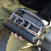 For DJI Osmo Pocket 3 Creator Combo TELESIN Universal Portable Storage Bag Carrying Case(Black)