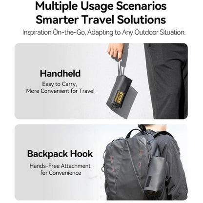 For DJI Osmo Pocket 3 Creator Combo TELESIN Universal Portable Storage Bag Carrying Case(Black) - free shipping - PMC Jewellery - Order now!