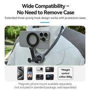 TELESIN Action Camera Neck Holder SE2.0 POV Perspective Bracket With Adjustable Chest Strap(Gray)