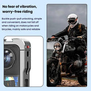 For Insta360 X5 HEPAIL AC-81 Metal Rabbit Cage Extended Protective Frame