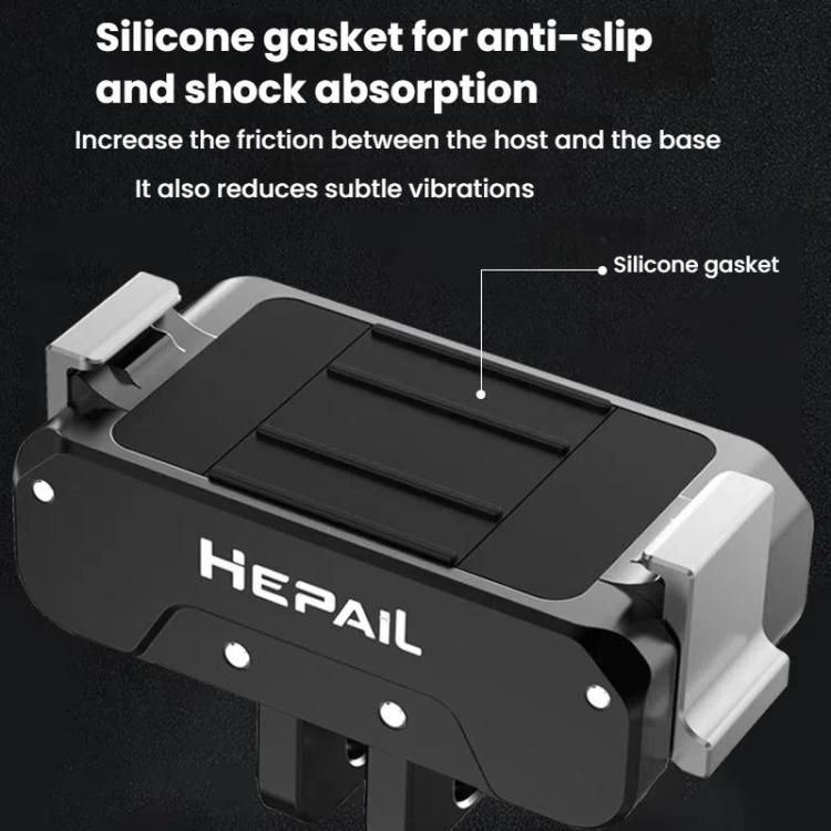 For DJI Osmo Action 4 / 3 HEPAIL AC-17 Metal Magnetic Quick Release - free shipping - PMC Jewellery - Order now!