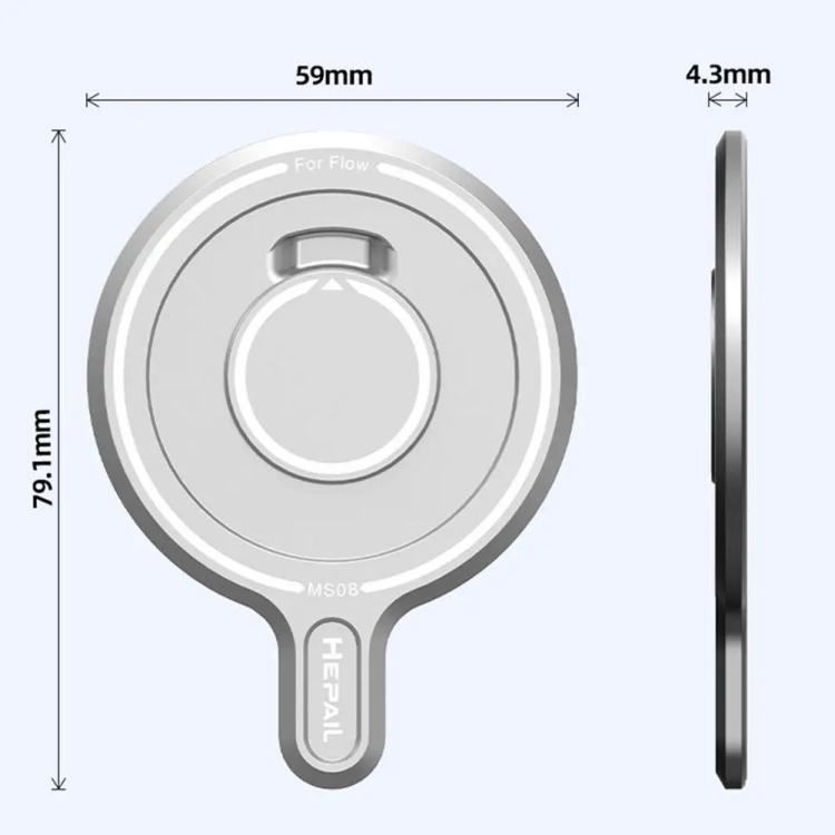For Insta360 FLow HEPAIL MS08 Gimbal Magnet Phone Holder - free shipping - PMC Jewellery - Order now!