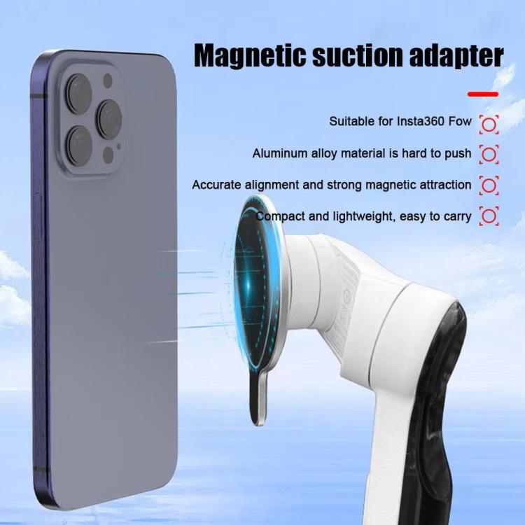 For Insta360 FLow HEPAIL MS08 Gimbal Magnet Phone Holder - free shipping - PMC Jewellery - Order now!