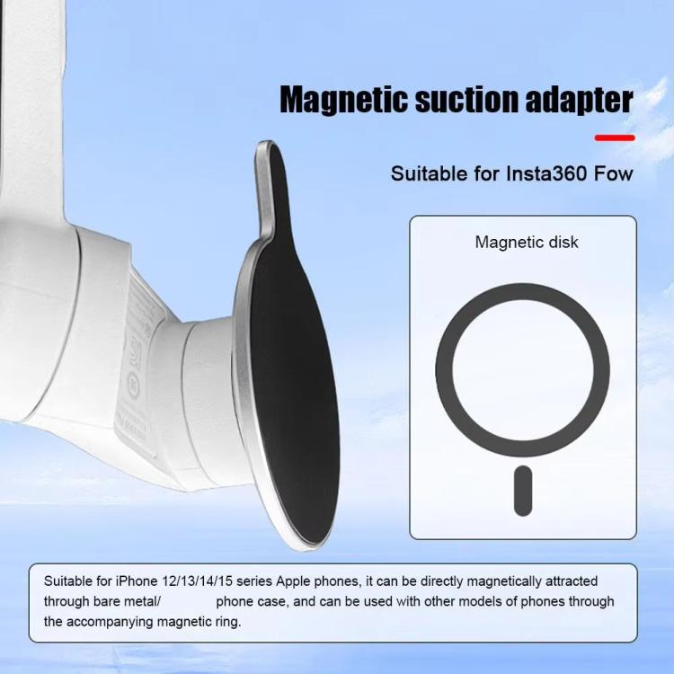 For Insta360 FLow HEPAIL MS08 Gimbal Magnet Phone Holder - free shipping - PMC Jewellery - Order now!