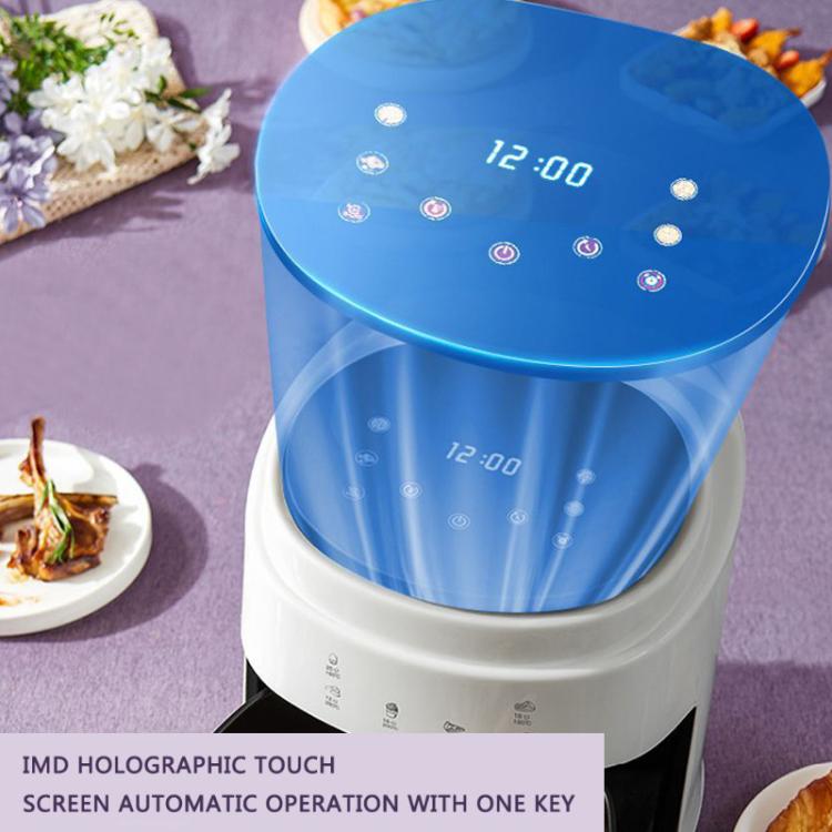 8L Air Fryer Household Multi-Function Large Capacity Oil-Free Electric Fryer, Color: White UK Plug