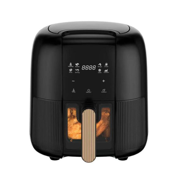 10L Large Capacity Air Fryer Multifunctional Electric Fryer French Fry Maker, EU Plug, Style: Touch-control Visible