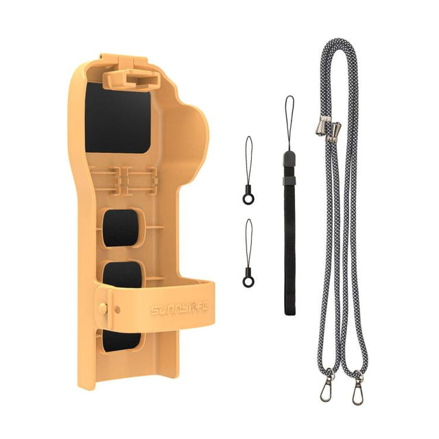 For DJI Osmo Pocket 3 Sunnylife OP3-K990 Protective Cover Body Filter Storage Top Cover Protective Case(Orange)