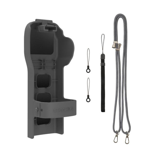 For DJI Osmo Pocket 3 Sunnylife OP3-K990 Protective Cover Body Filter Storage Top Cover Protective Case(Gray)