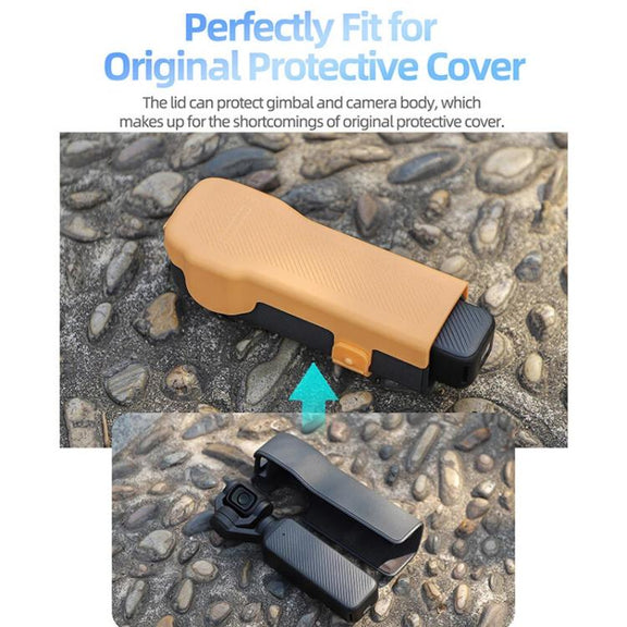 For DJI Osmo Pocket 3 Sunnylife OP3-K990 Protective Cover Body Filter Storage Top Cover Protective Case(Gray)