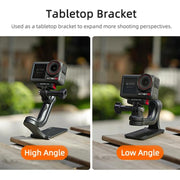 Sunnylife MJ996 Sports Camera Multi-Axis Rotating Magnetic Mount(Black)
