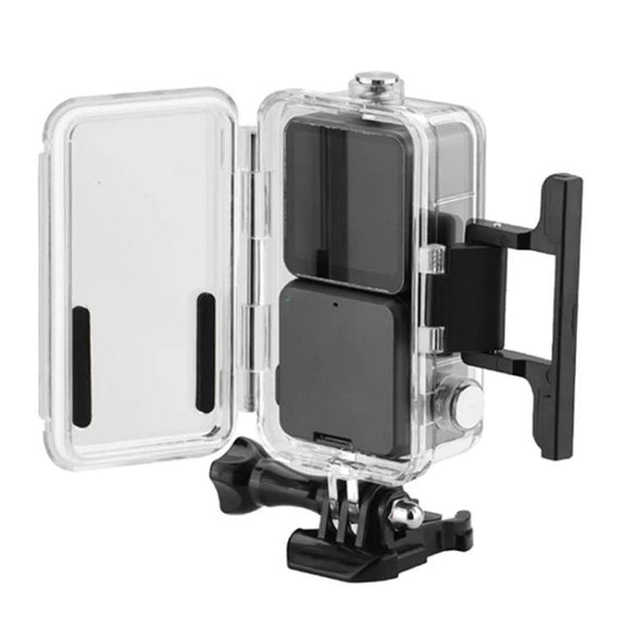 For DJI Action 2 60m Water-resistant Case Diving Protective Case(Transparent)