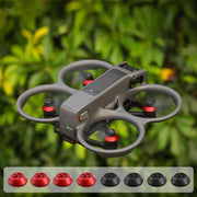 For DJI Avata 2 Sunnylife AT2-MD787 Motor Anti-dust Cover Aluminum Alloy Motor Protection Cover(Black)