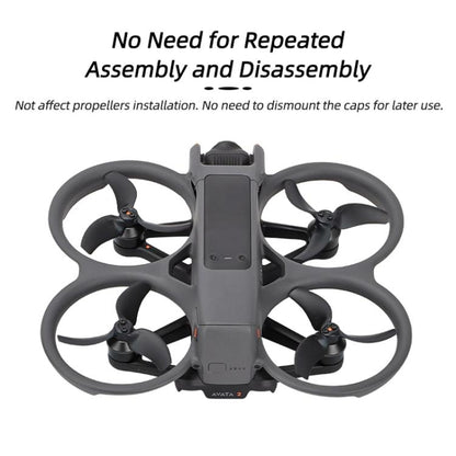 For DJI Avata 2 Sunnylife AT2-MD787 Motor Anti-dust Cover Aluminum Alloy Motor Protection Cover(Red) - free shipping - PMC Jewellery - Order now!