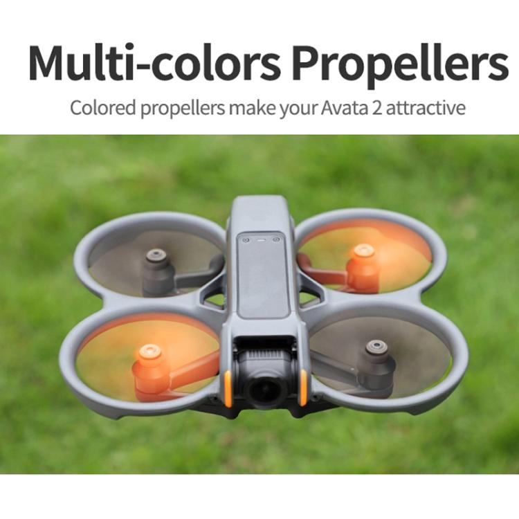 For DJI Avata 2 Sunnylife 3032S 2pairs Propellers(Orange)
