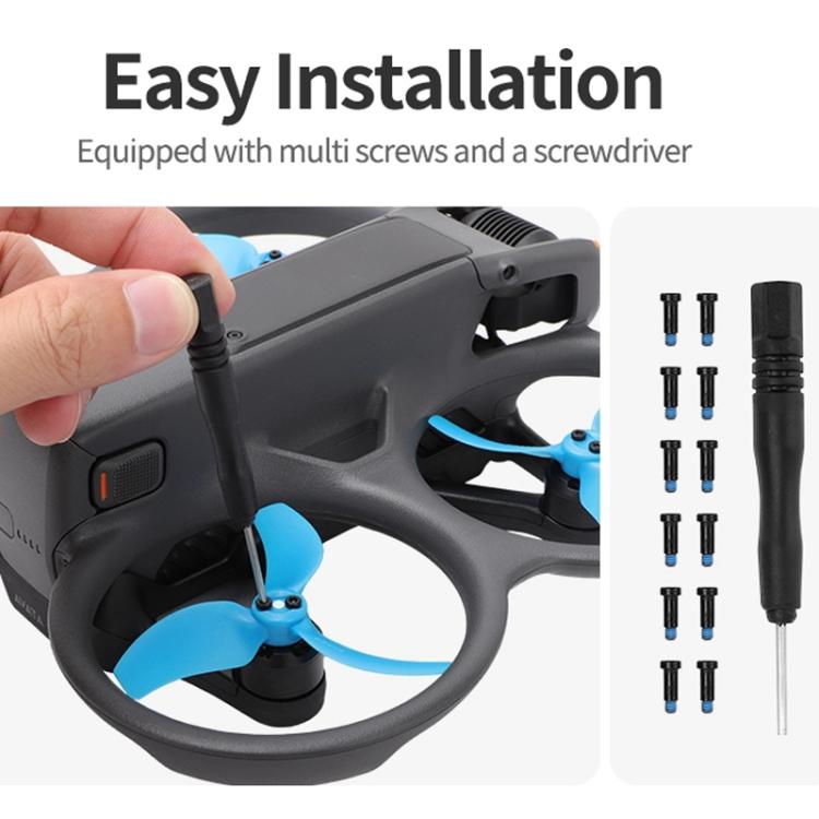 For DJI Avata 2 Sunnylife 3032S 2pairs Propellers(Orange)