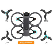 For DJI Avata 2 Sunnylife 3032S 2pairs Propellers(Orange)