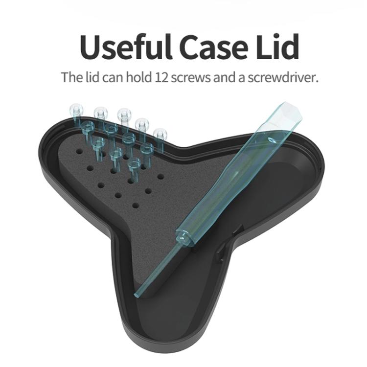 For DJI Avata 2 Sunnylife AT2-SN785 Paddle Blade Storage Box(Black) - free shipping - PMC Jewellery - Order now!