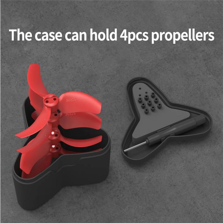 For DJI Avata 2 Sunnylife AT2-SN785 Paddle Blade Storage Box(Black) - free shipping - PMC Jewellery - Order now!