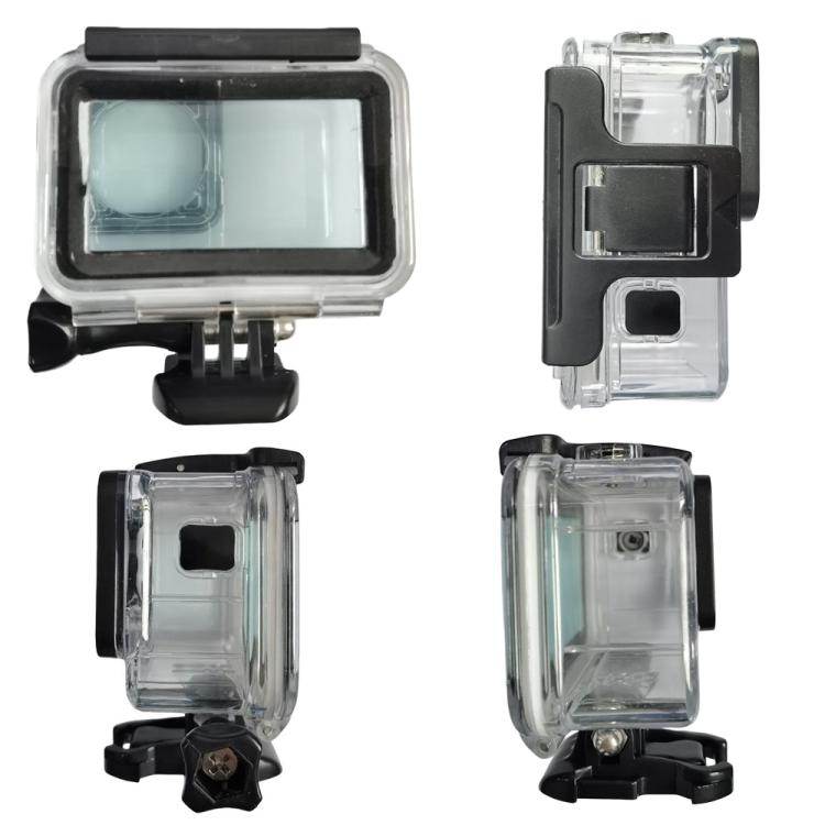 For DJI Osmo Action 3/4/5 Water-resistant Case 5m Underwater Touchscreen Dive Housin(Transparent)