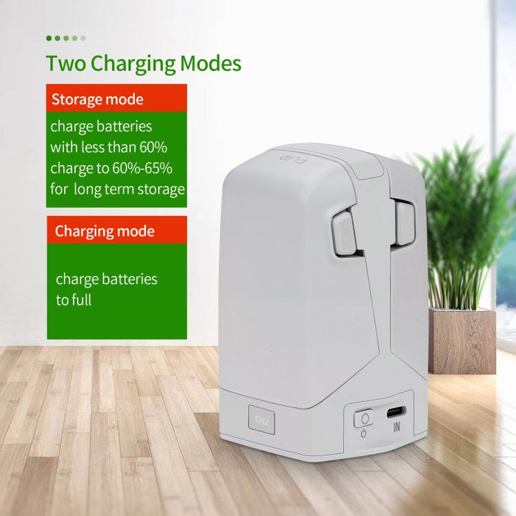For DJI Flip YX Dual-Slot Vertical Bttery Charger Charging Station With Color Screen - free shipping - PMC Jewellery - Order now!