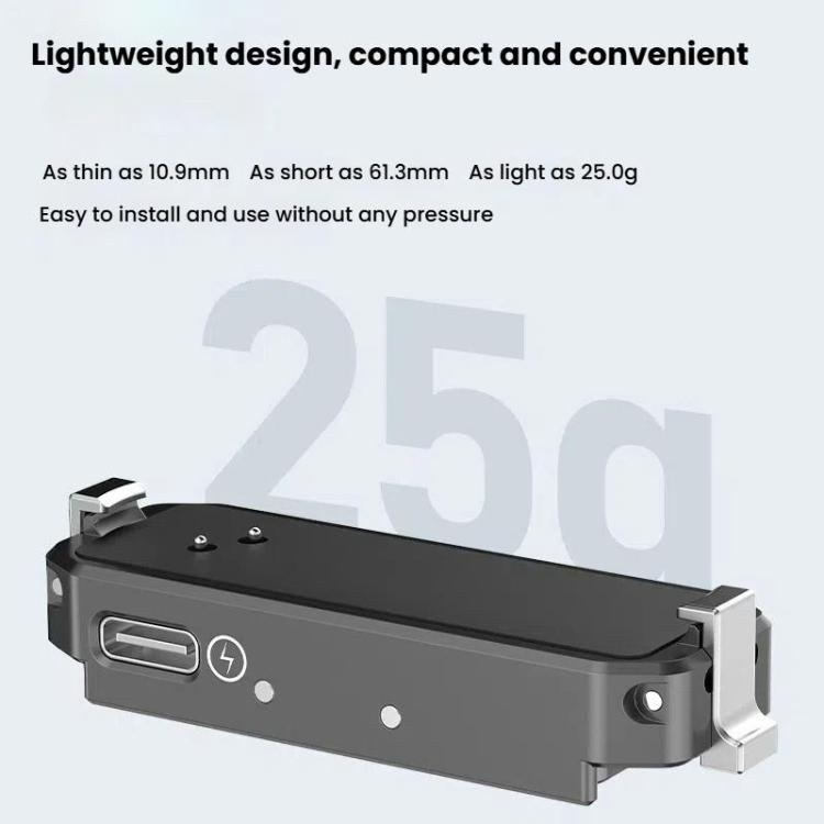 For Insta360 GO 3 / 3S HEPAIL AC69 Aluminium Alloy Quick-Release Charging Base - free shipping - PMC Jewellery - Order now!