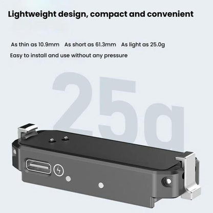 For Insta360 GO 3 / 3S HEPAIL AC69 Aluminium Alloy Quick-Release Charging Base - free shipping - PMC Jewellery - Order now!