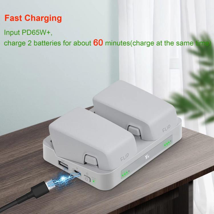 For DJI Flip YX Parallel Charger Hub Bidirectional Battery Management System - free shipping - PMC Jewellery - Order now!