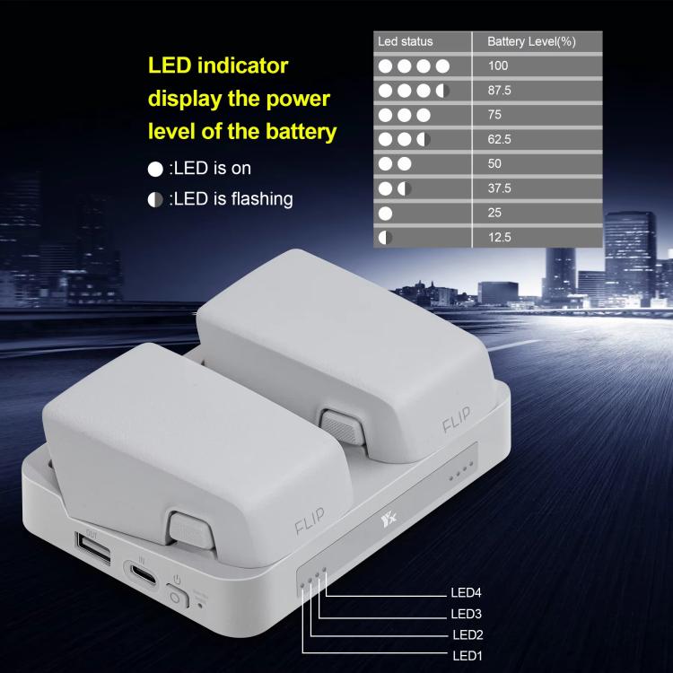 For DJI Flip YX Parallel Charger Hub Bidirectional Battery Management System - free shipping - PMC Jewellery - Order now!