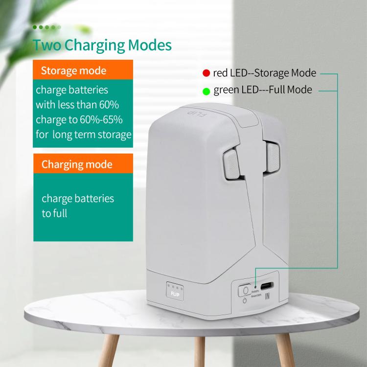 For DJI Flip YX 2-way Vertical Battery Charger Bidirectional Battery Management System - free shipping - PMC Jewellery - Order now!