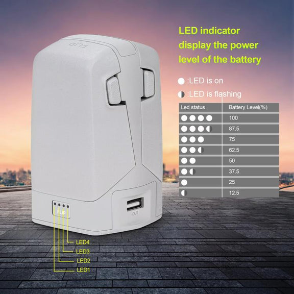 For DJI Flip YX 2-way Vertical Battery Charger Bidirectional Battery Management System