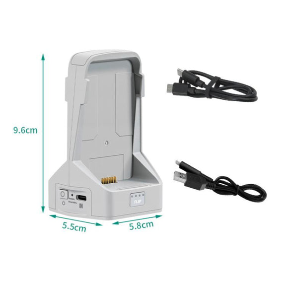 For DJI Flip YX 2-way Vertical Battery Charger Bidirectional Battery Management System