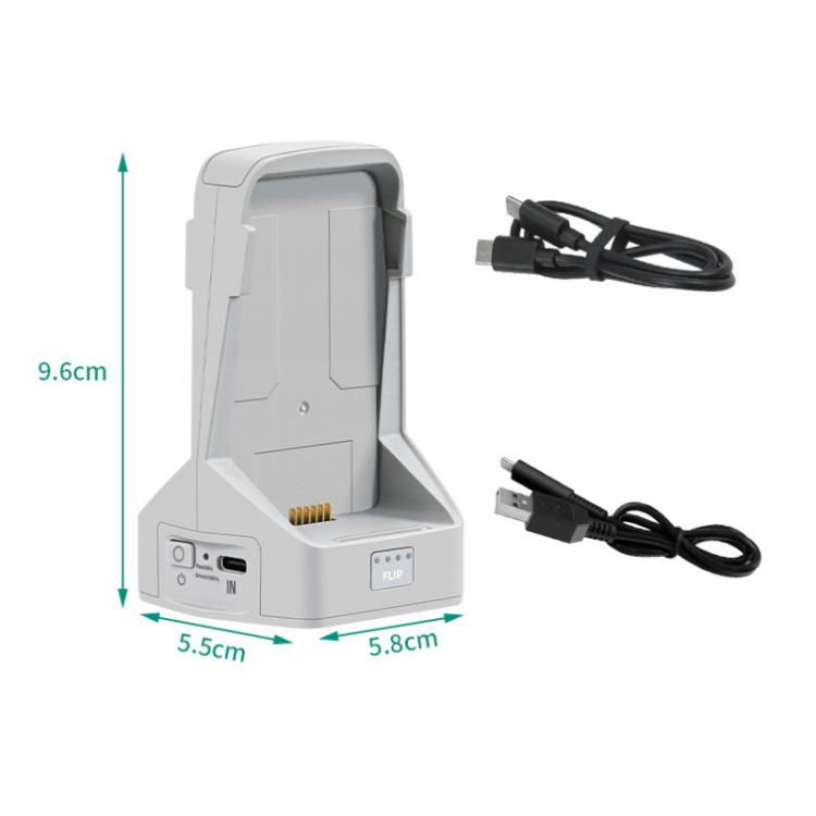 For DJI Flip YX 2-way Vertical Battery Charger Bidirectional Battery Management System