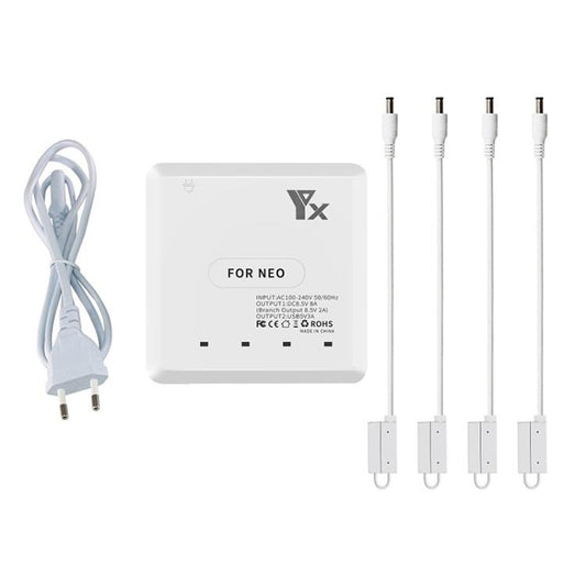 For DJI Neo Drone YX 4-port Battery Charger Charging Hub EU Plug - free shipping - PMC Jewellery - Order now!