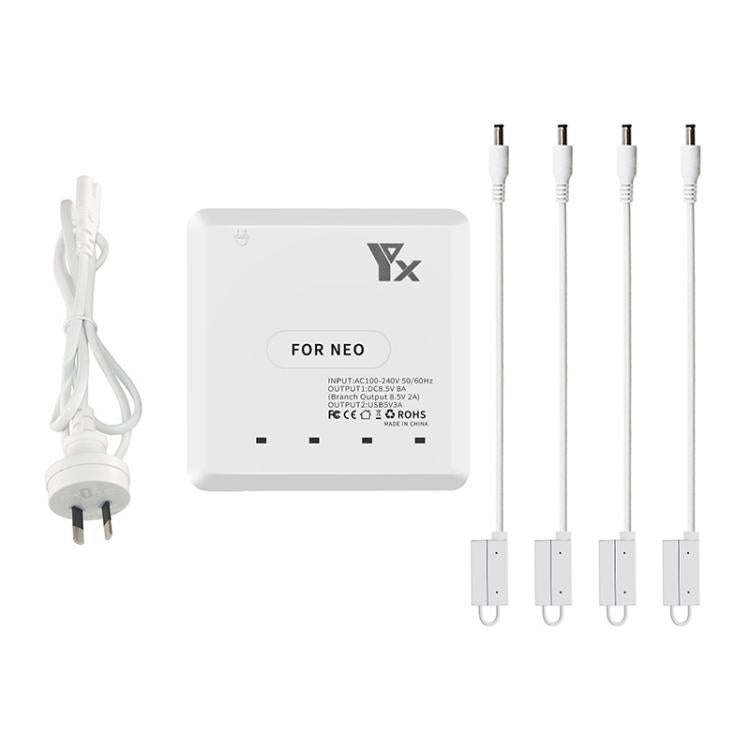 For DJI Neo Drone YX 4-port Battery Charger Charging Hub AU Plug - free shipping - PMC TechLife - Order now!